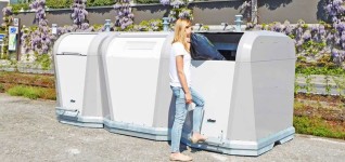 Aboveground Waste Container